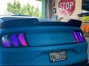 2018 Mustang Style Clear RGBW Taillight