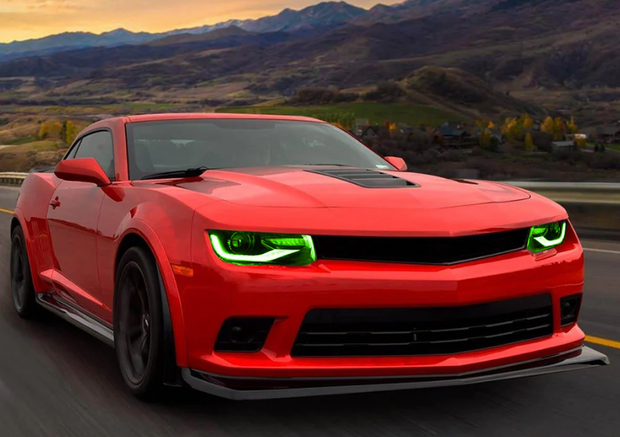 2014-2015 Camaro Headlight RGB Dual Beam S550Euros