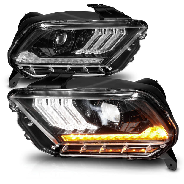2010-2014 Mustang Euro V1 Headlights S550Euros