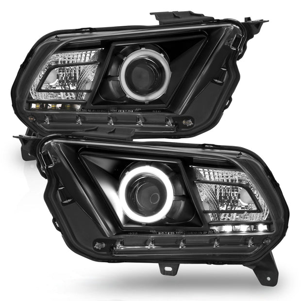 2010-2014 Mustang V1 Headlights S550Euros