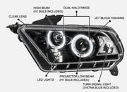 2010-2014 Mustang V2 Headlights S550Euros