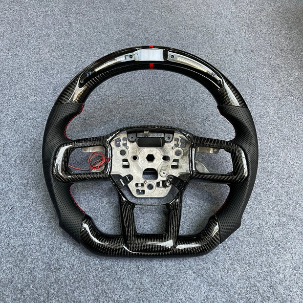 2024+ Mustang Carbon Fiber Steering Wheel S550Euros