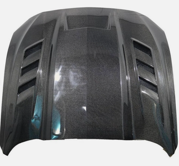 2018-2023 Mustang Carbon Terminator Hood S550Euros