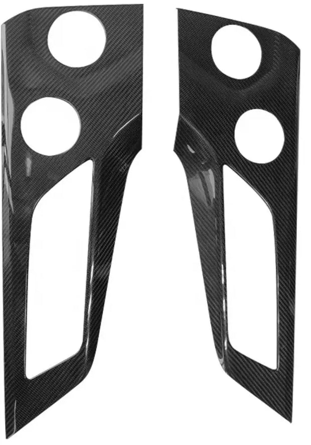 2024 Mustang Interior Door Speaker Panel Solid Carbon Trim Overlay S550Euros