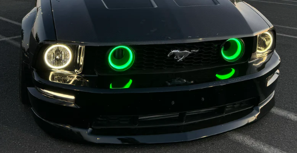 2005-2009 Ford Mustang RGB Fog Ducts S550Euros