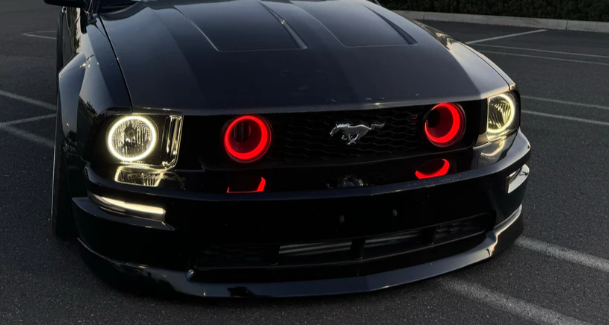 2005-2009 Ford Mustang RGB Fog Ducts S550Euros