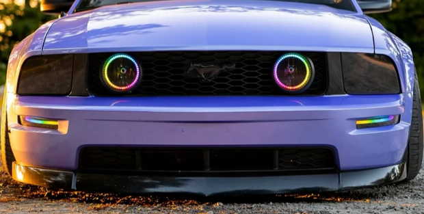 2005-2009 Ford Mustang RGB Halo Fog Light S550Euros