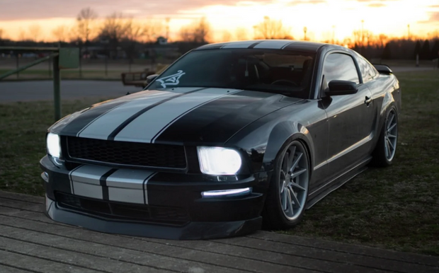 2005-2009 Mustang LED Headlight Conversion Kit S550Euros