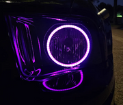 2005-2009 Ford Mustang RGB Halo Headlights S550Euros