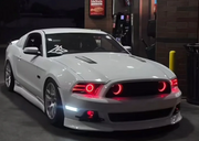 2010-2012 Ford Mustang RGB Fog Ducts S550Euros