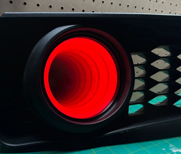 2010-2012 Ford Mustang RGB Infinity Mirror Fog Lights S550Euros