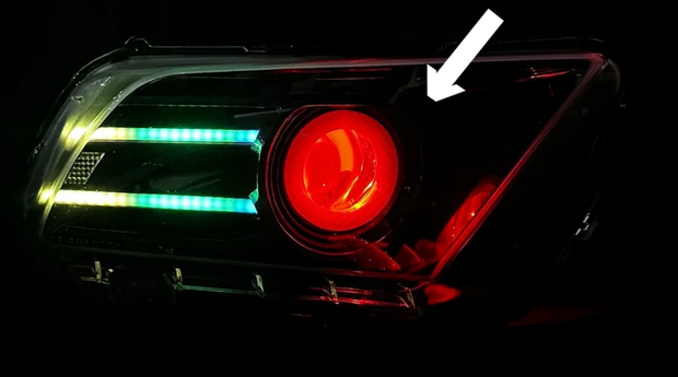 2013-2014 Mustang RGB OEM style Headlight S550Euros