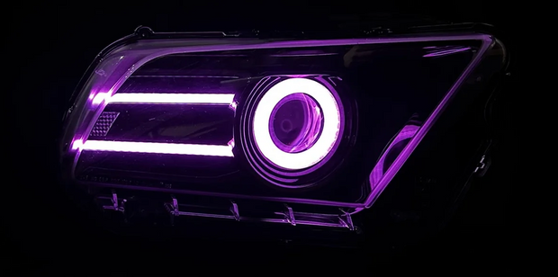 2013-2014 Mustang RGB OEM style Headlight S550Euros