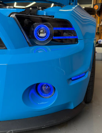 2013-2014 Ford Mustang GT500 RGB Fog Light S550Euros