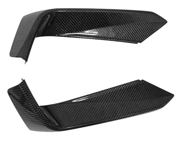 2024 Mustang Front upper Flaps Decoration Solid Carbon Trim Overlay S550Euros