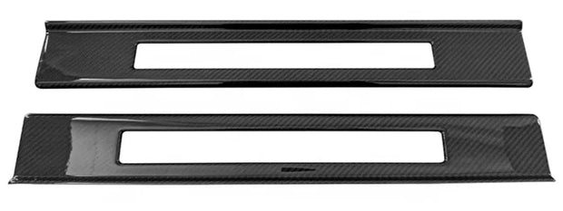 2024 Mustang Interior kit Door Sill Panel Solid Carbon Trim Overlay S550Euros