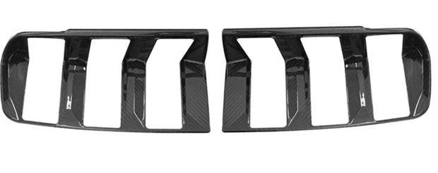 2024 Mustang Tail Lamp Cover Decoration Solid Carbon Trim Overlay S550Euros