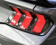 2024 Mustang Tail Lamp Cover Decoration Solid Carbon Trim Overlay S550Euros
