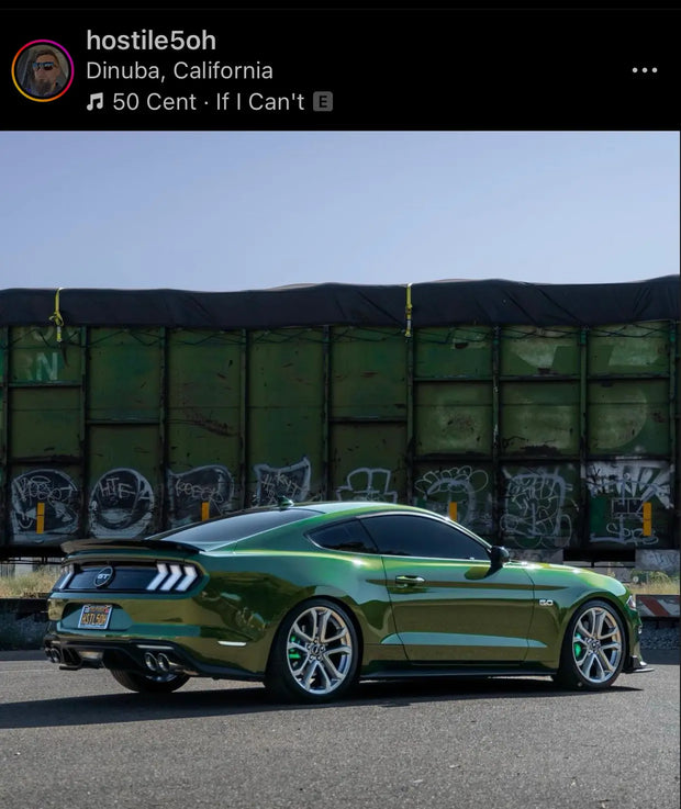 2024 Mustang Style Clear Taillight S550Euros