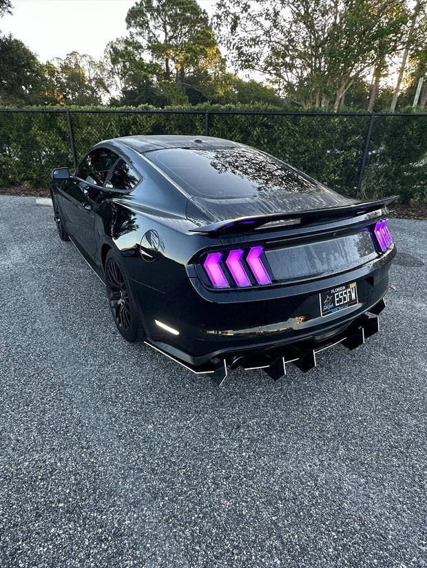 2024 Mustang Style Clear Taillight S550Euros