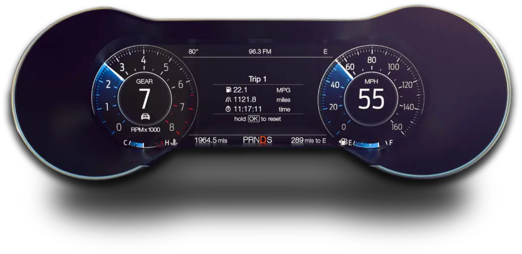 Mustang digital dash package discount