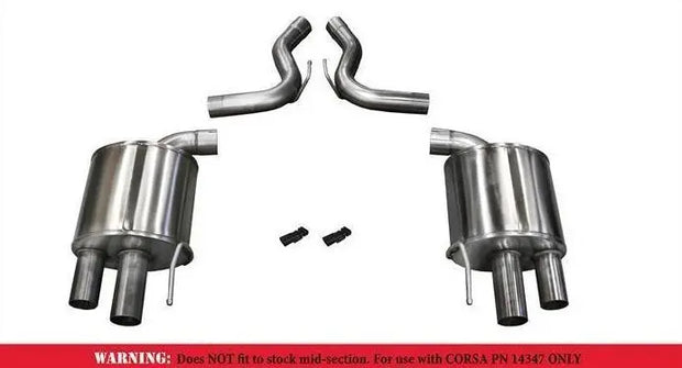 2016-2019 Mustang Corsa GT350 Exhaust Kit S550Euros