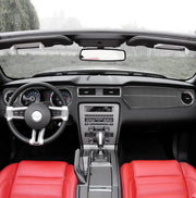 2010-2014 Mustang Carbon Fiber Full Dashboard Overlay(6-Piece) S550Euros