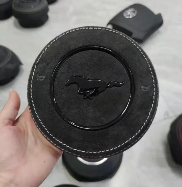 2015-2023 Mustang Custom Steering Wheel AirBag Cover S550Euros