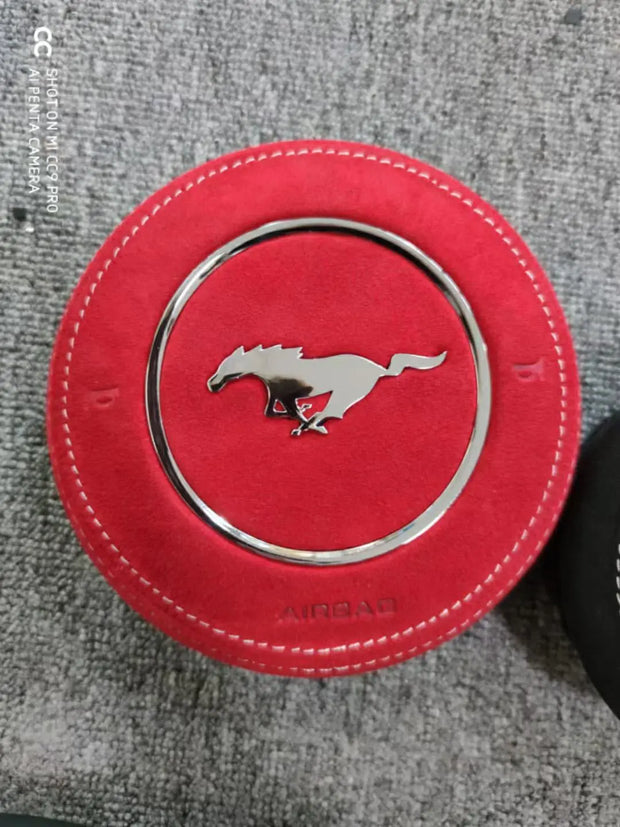 2015-2023 Mustang Custom Steering Wheel AirBag Cover S550Euros