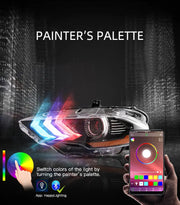 2018+ Mustang RGBW Headlight S550Euros