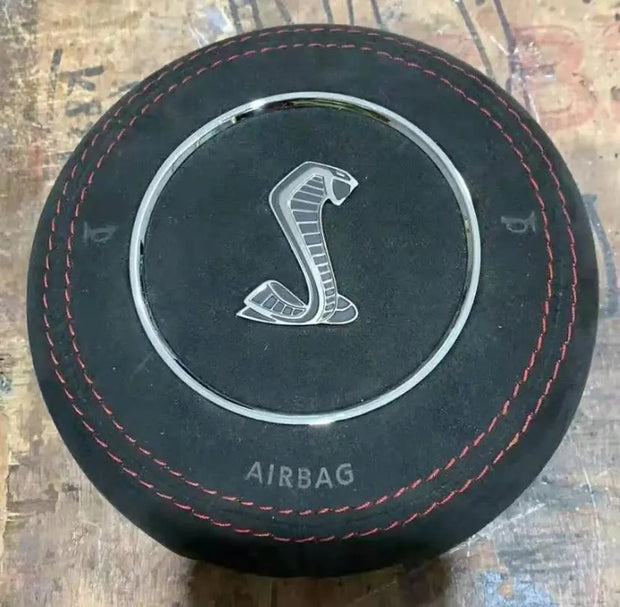 2015-2023 Mustang Custom Steering Wheel AirBag Cover S550Euros