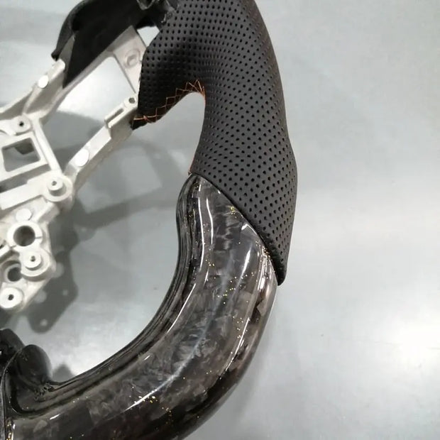 2018-2023 Mustang Carbon Fiber Steering Wheel S550Euros