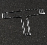 2010-2014 Mustang Carbon Fiber Steering Wheel Trim S550Euros