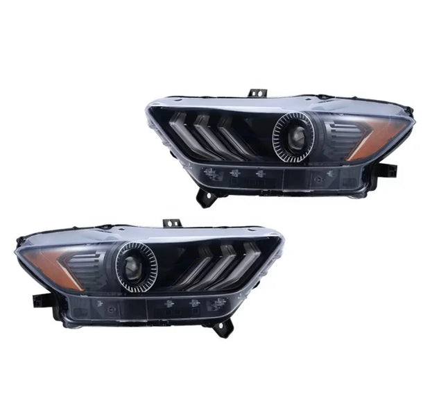 2015-2017 Mustang Headlight 2018 Style S550Euros