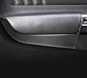 2015-2020 Mustang Carbon Door Panel Overlay