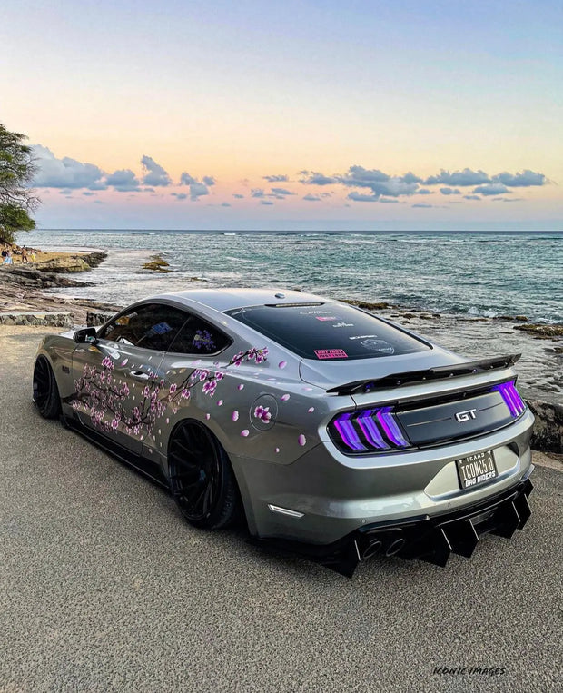 2018 Mustang Style Clear RGBW Taillight S550Euros
