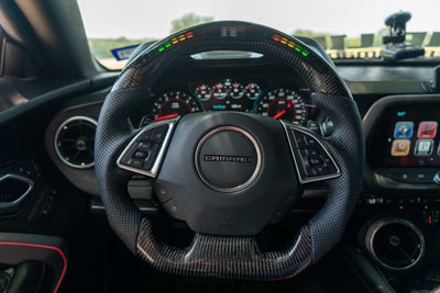 2016+ Camaro Carbon Fiber Steering Wheel