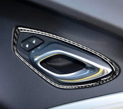 2016-2019 Camaro Carbon Fiber Door Handle Surround Overlay S550Euros