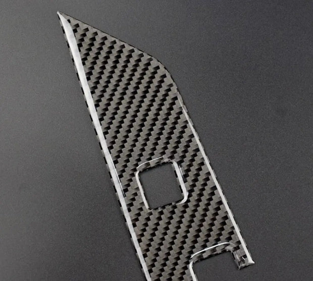 2016-2019 Camaro Carbon Fiber Armrest Panel Overlay S550Euros