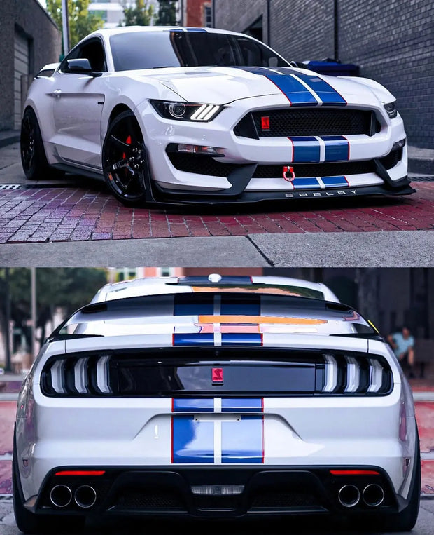 2018 Mustang Style Clear Taillight S550Euros