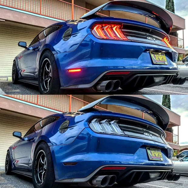 2018 Mustang Style Clear Taillight S550Euros
