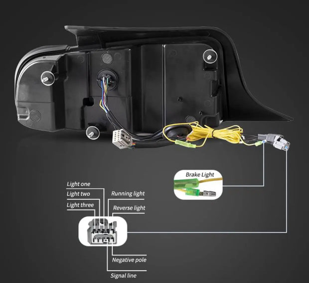 2010-2012 Mustang Taillight S550Euros