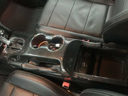 15+ Center Console Solid Carbon Overlay