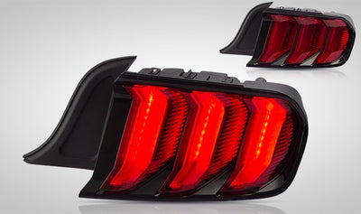 2018 Mustang Style Red Taillight