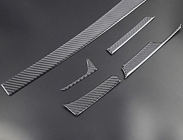 2016-2019 Camaro Carbon Fiber Lower Dash Overlay S550Euros