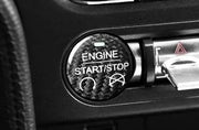 2015-2020 Mustang Carbon Engine Start/Stop Button Overlay