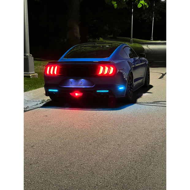 2015-2017 Mustang RGBW Rear Reflector S550Euros