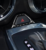 2016-2019 Camaro Carbon Fiber Hazard Trim Overlay S550Euros