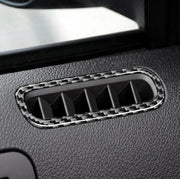 2010-2014 Mustang Carbon Fiber Door Vent Trim S550Euros