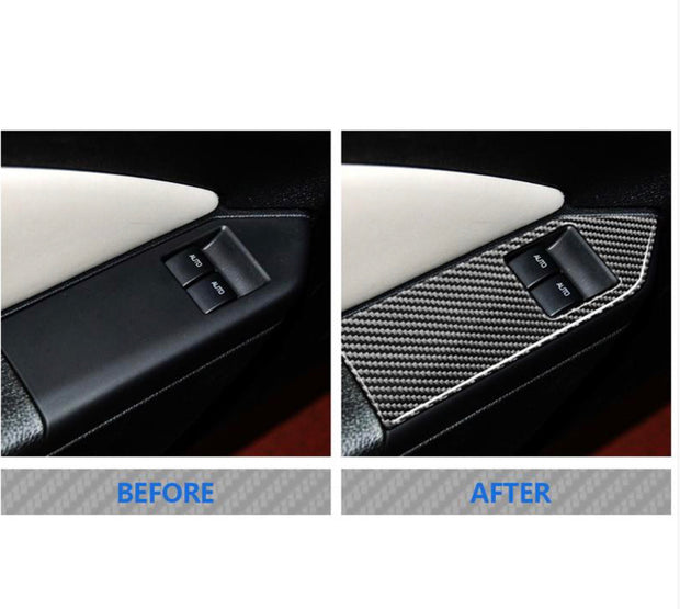 2010-2014 Mustang Carbon Fiber Window Control Trim